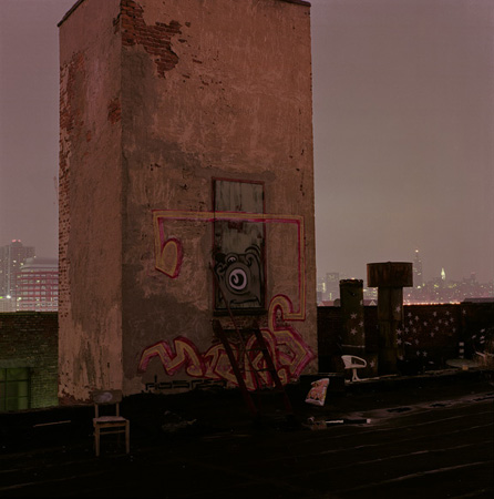 roof tower graffiti
